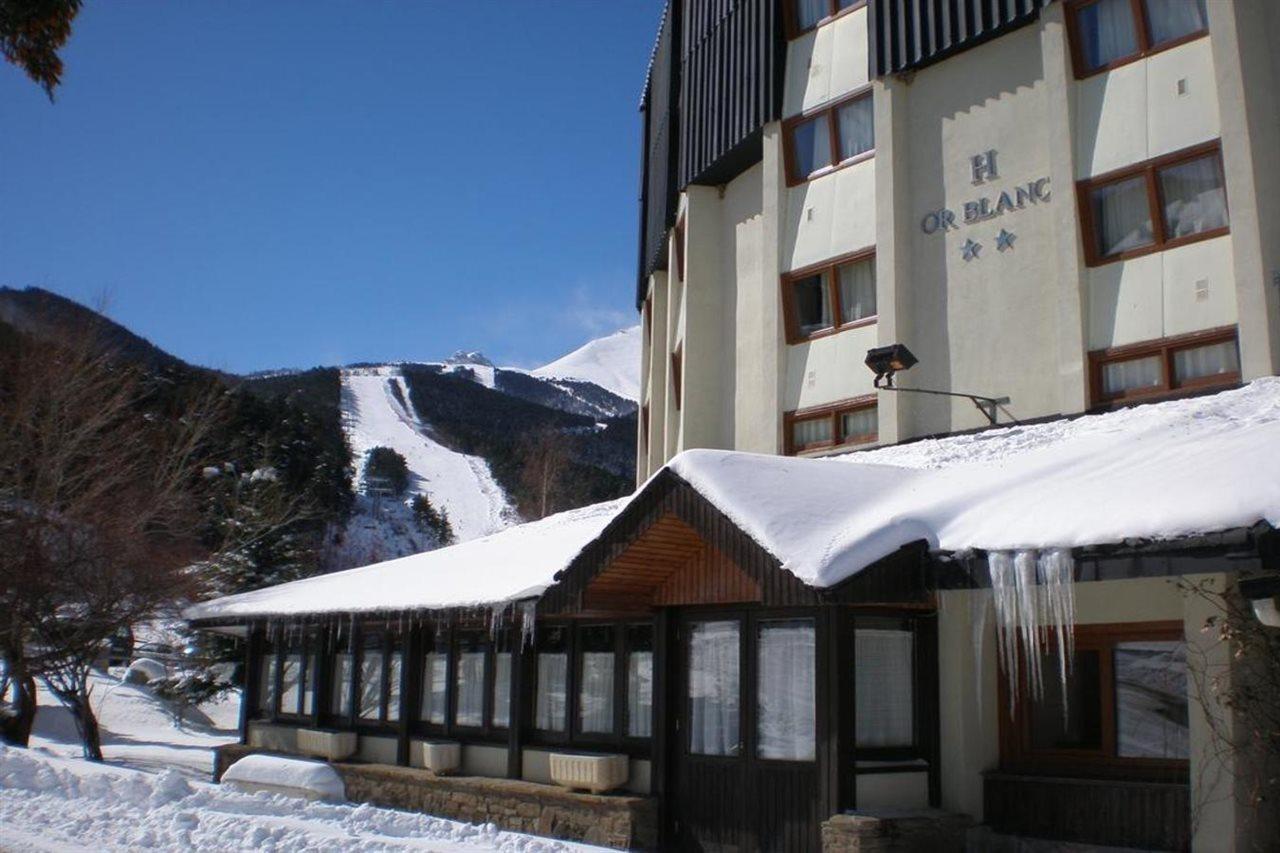 Hotel Or Blanc Espot Exteriör bild
